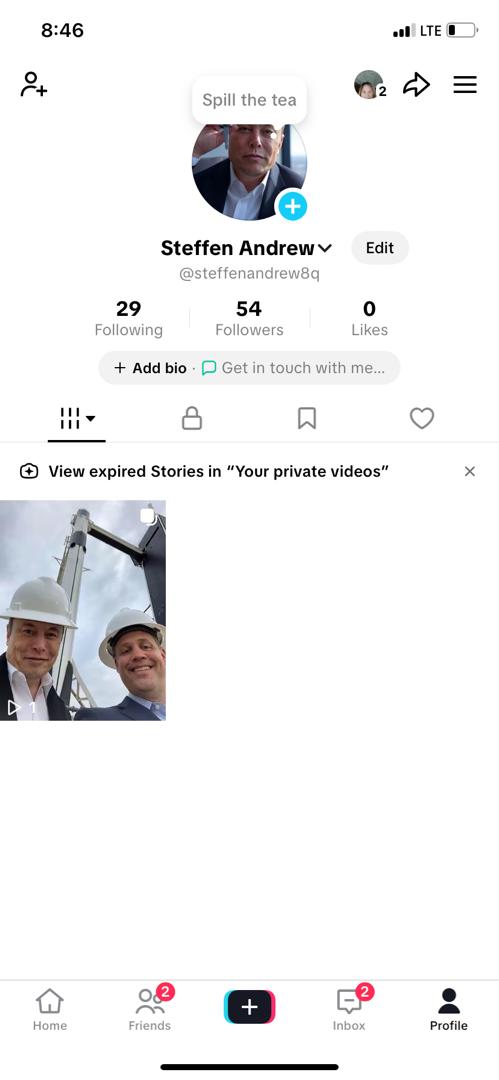 Tiktok 54 followers
