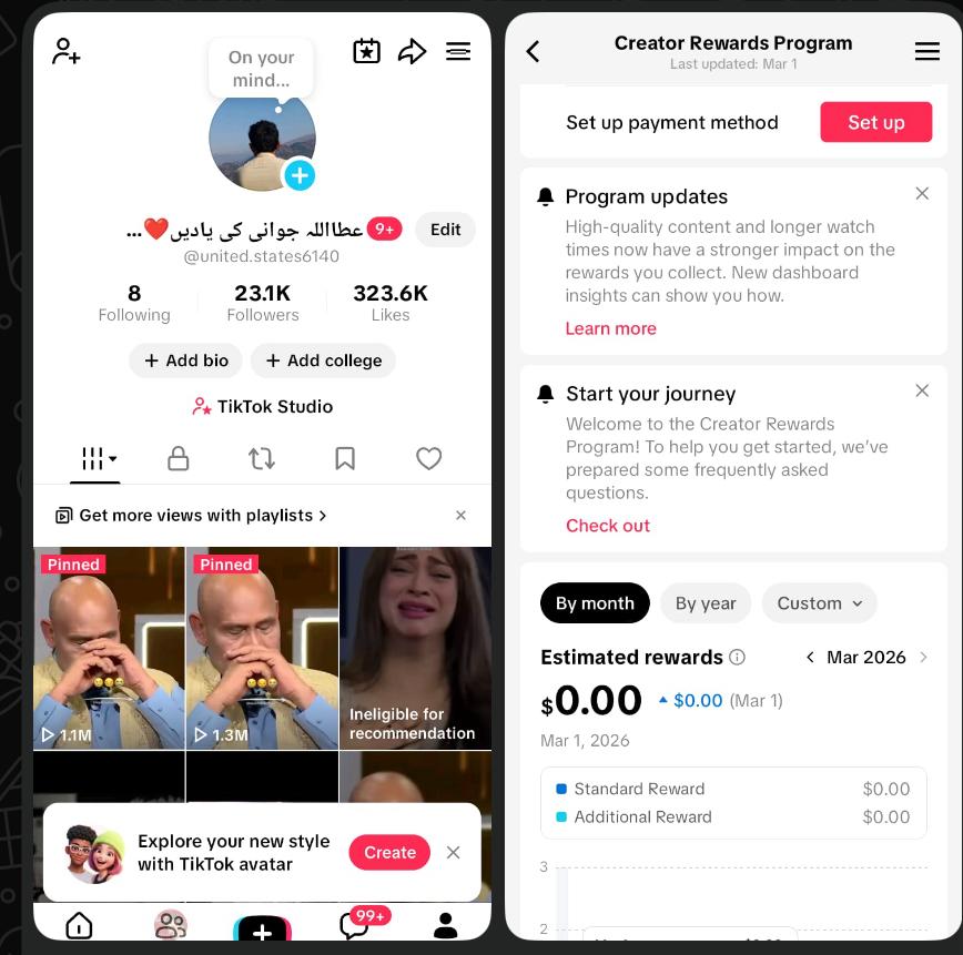 Monetize tiktok 23k followers high standard