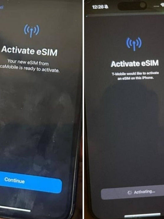 USA E Sim already activated the number is forever