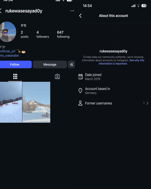 USA Instagram empty or few followers