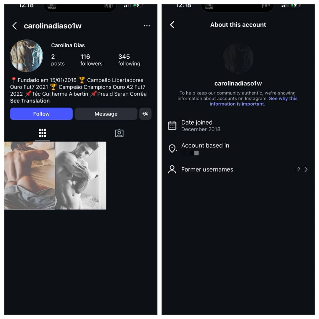 Instagram 116 followers