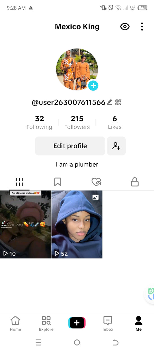 Tiktok 215 followers