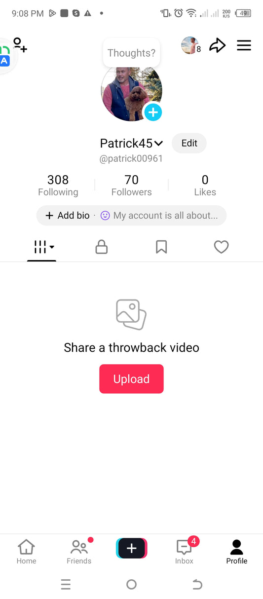 Tiktok 70 followers