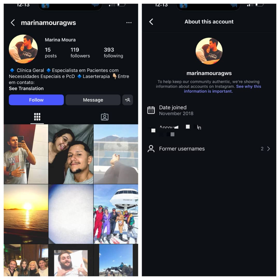 Instagram 191 followers
